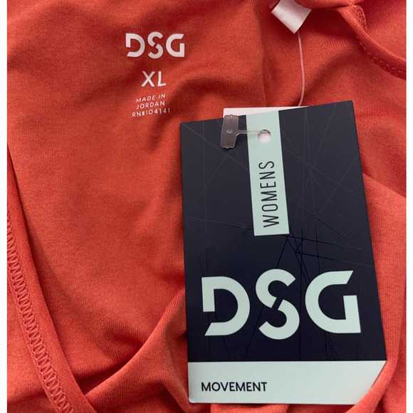 Strappy Movement Tank Top Sz XL Ginger Orange DSG Dicks Sporting Goods NWT - Picture 3 of 5